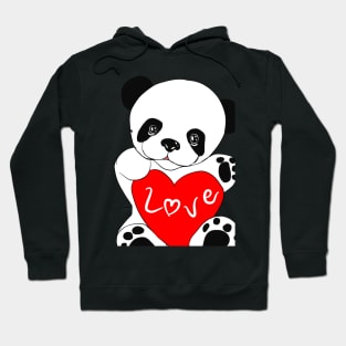 Panda love you Hoodie